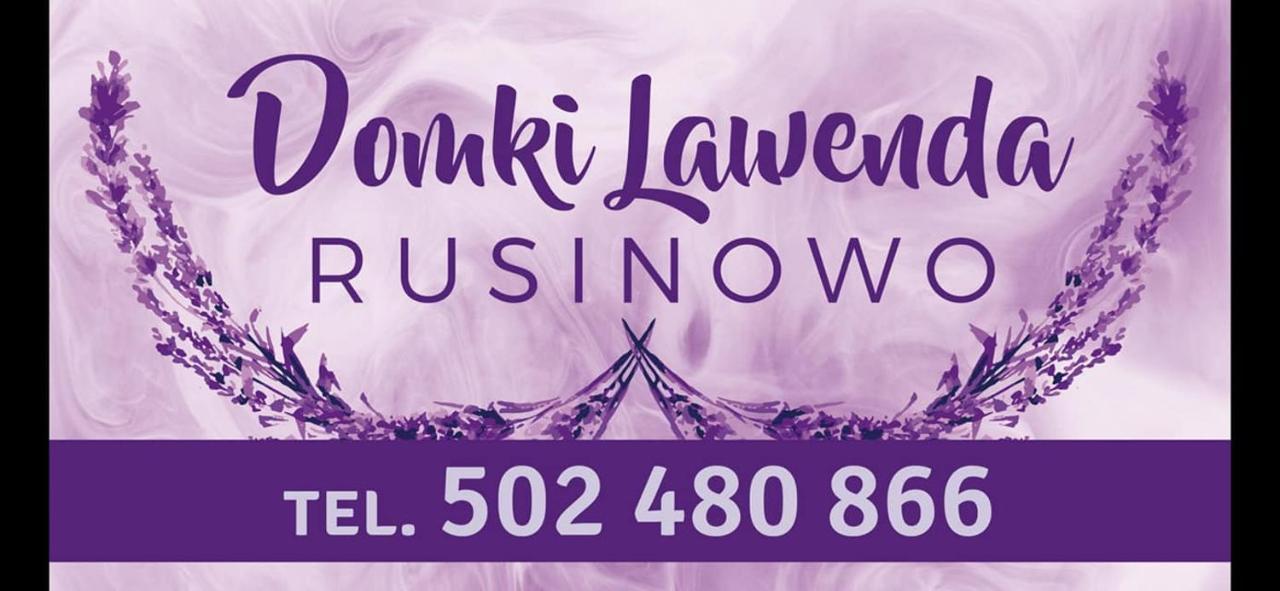 Domki Letniskowe Lawenda Rusinowo  Eksteriør billede